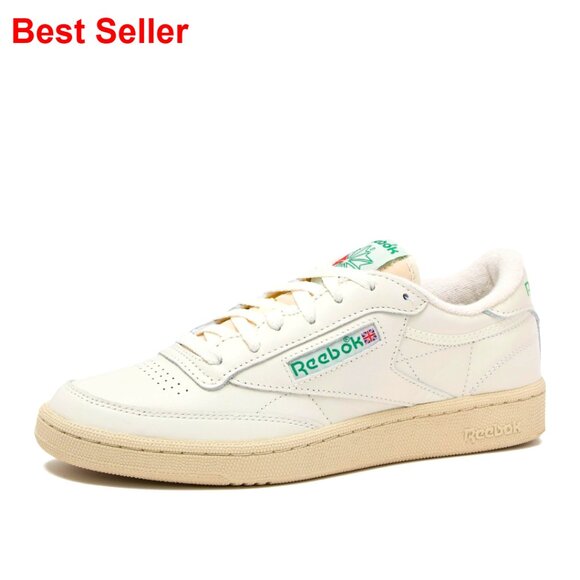 Vintage Tennis Sneakers with Durable Rubber Sole